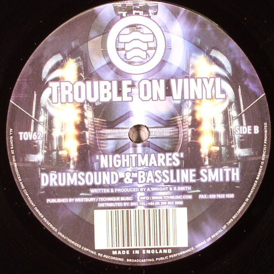 Drumsound & Simon "Bassline" Smith : Reverence / Nightmares (12")
