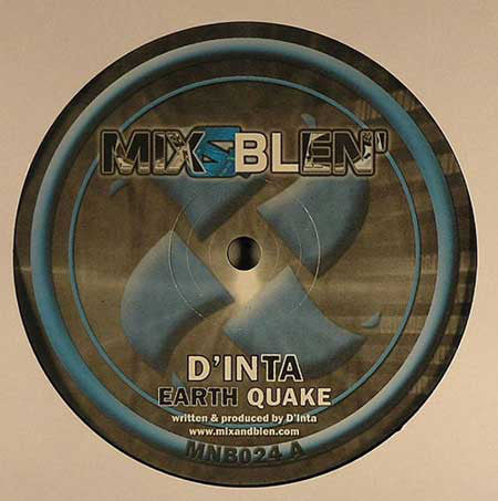 D'Inta : Earth Quake / Scatter (12")