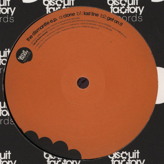Dismantle : The Dismantle EP (12", EP)