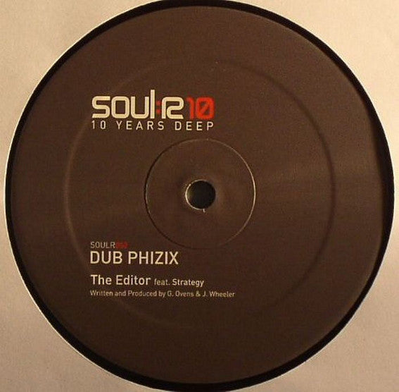 Dub Phizix : The Editor (12")