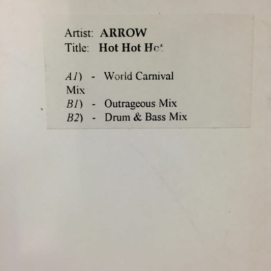 Arrow (2) : Hot Hot Hot (12", W/Lbl)