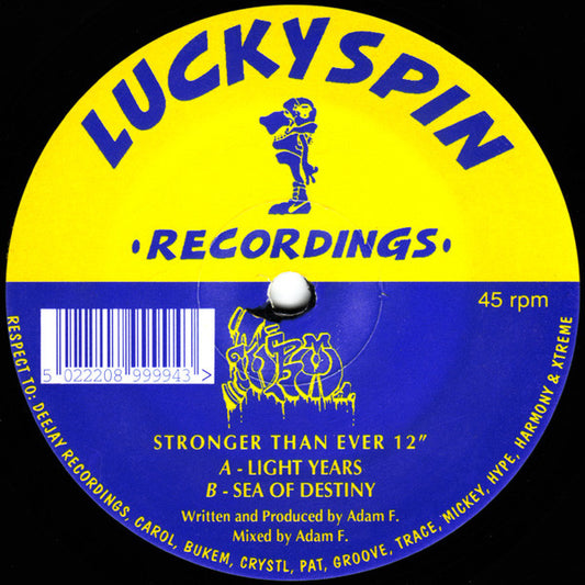 Adam F : Stronger Than Ever 12" (12")