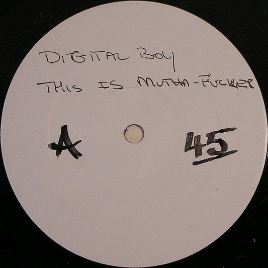Digital Boy : This Is Mutha F**ker! (12", W/Lbl)