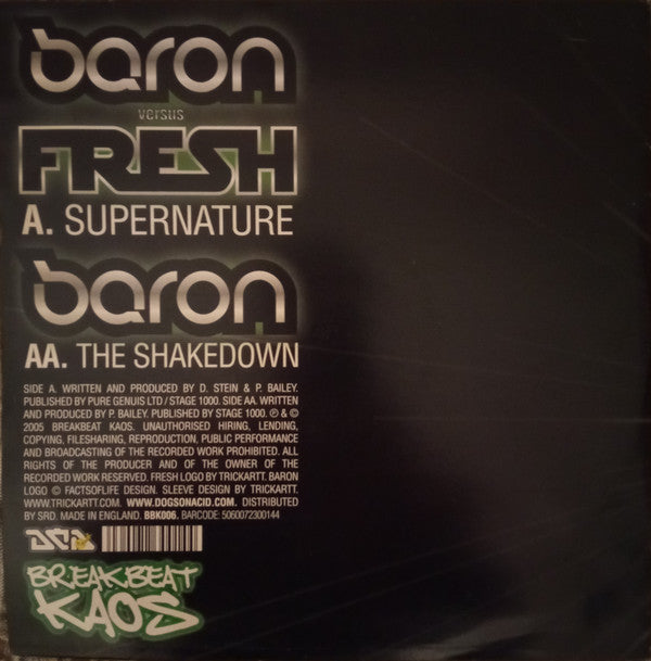 Baron vs. Fresh : Super Nature (12")