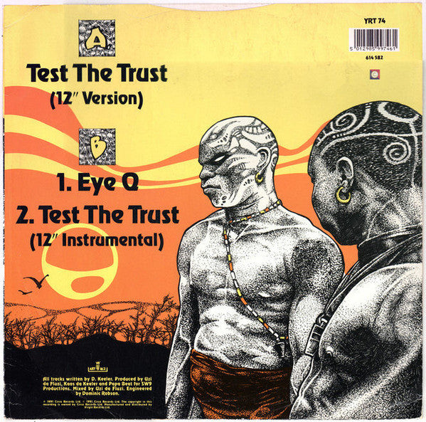 Evident Featuring Juliette Tieku : Test The Trust (12")