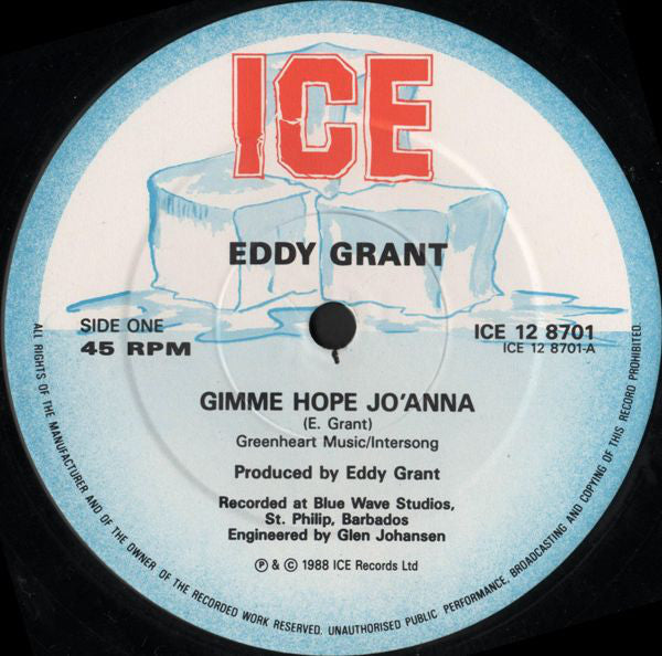 Eddy Grant : Gimme Hope Jo'Anna (12", Single)
