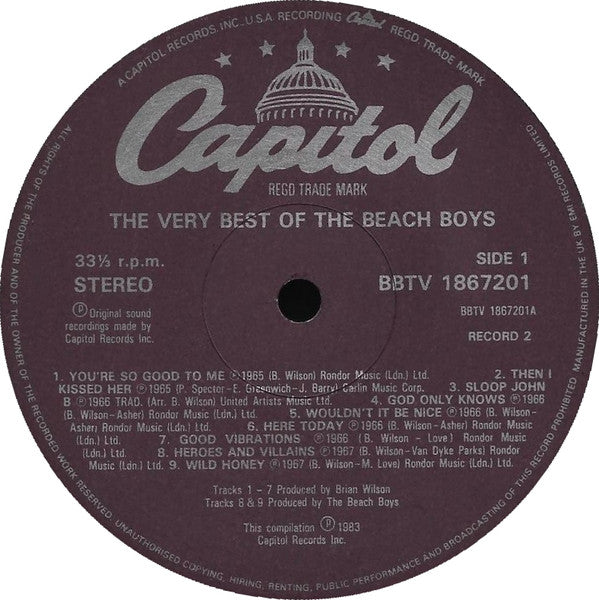 The Beach Boys : The Very Best Of The Beach Boys (Volume 2)  (LP, Comp)