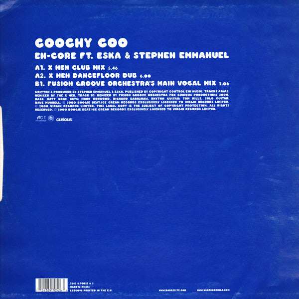 En-Core Ft. Eska Mtungwazi & Stephen Emmanuel : Coochy Coo (12", Single)