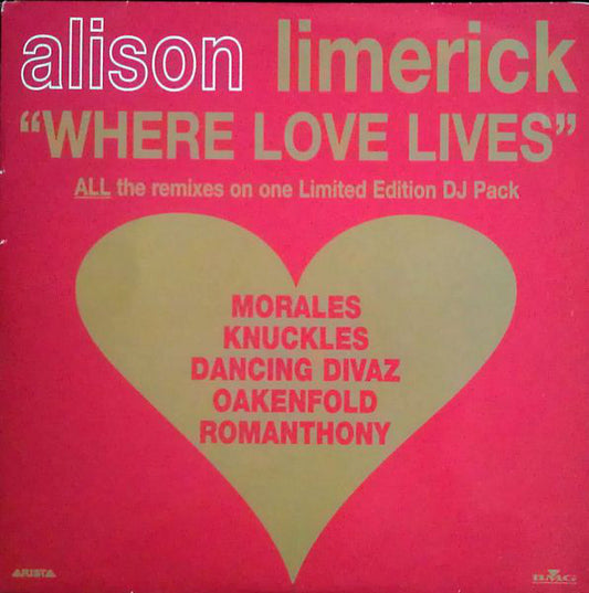 Alison Limerick : Where Love Lives (Limited Edition DJ Pack) (3x12", Ltd, Promo)