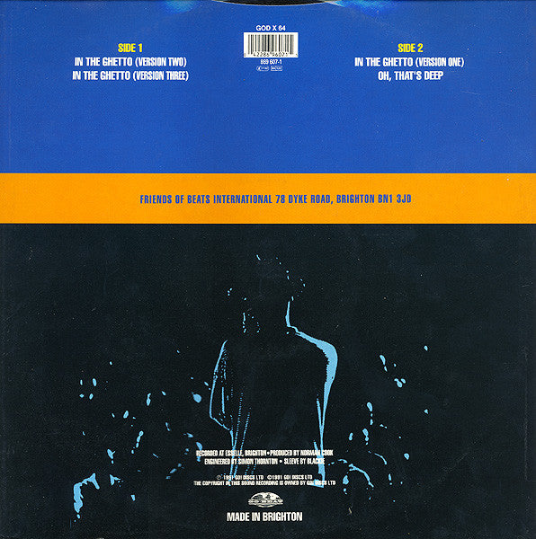 Beats International : In The Ghetto (12")