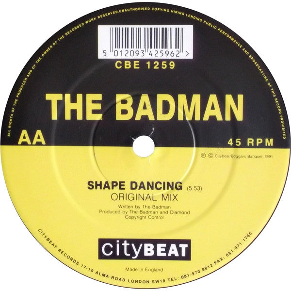 The Badman : Magic Style (12")