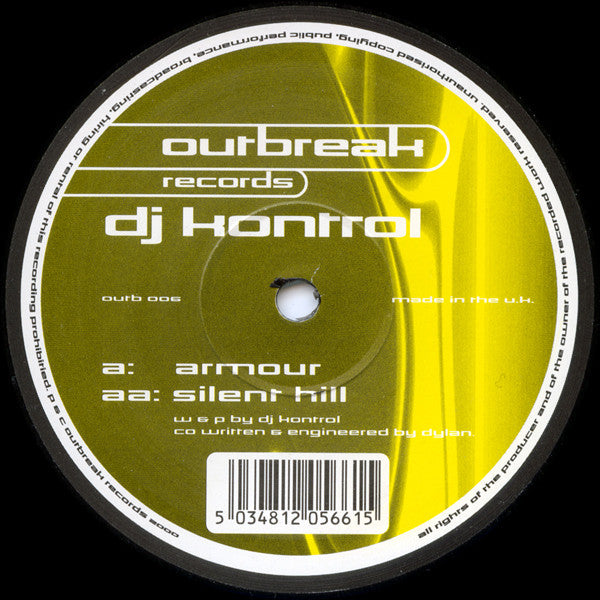 DJ Kontrol : Armour / Silent Hill (12")