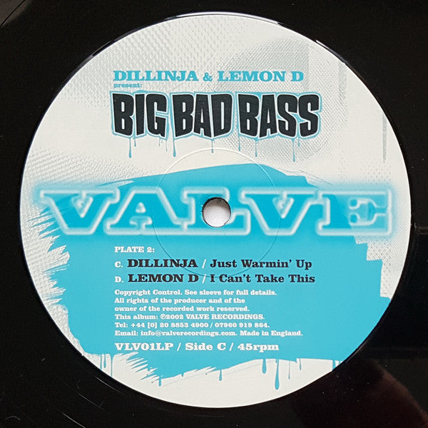 Dillinja & Lemon D : Big Bad Bass (5x12", Album)