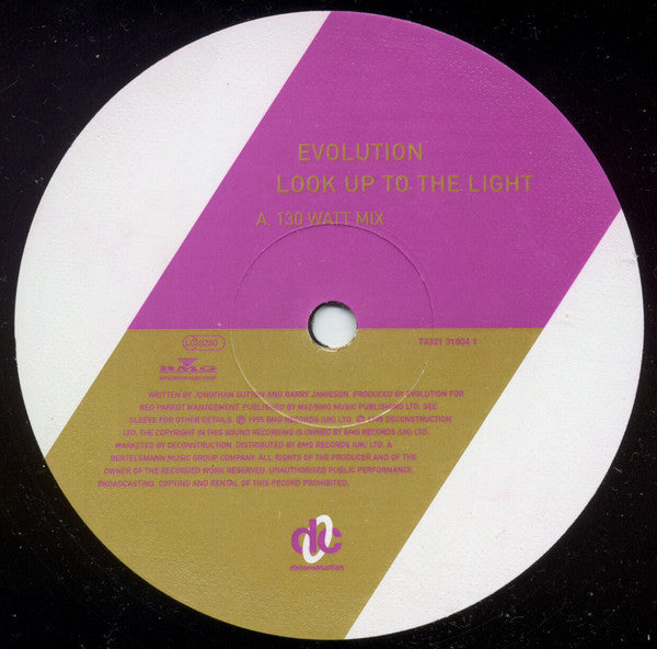 Evolution : Look Up To The Light (12")