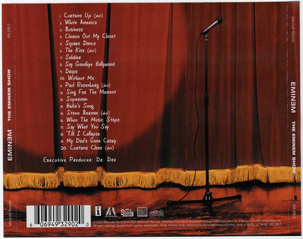 Eminem : The Eminem Show (CD, Album, RP)