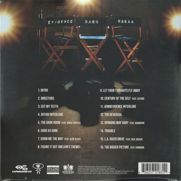 Dilated Peoples : Directors Of Photography (2xLP, Album, Cle)