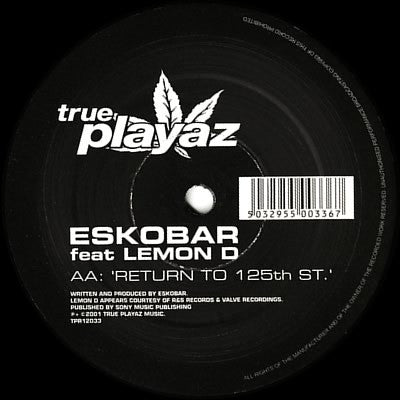 Eskobar : It's Yours / Return To 125th St. (12")