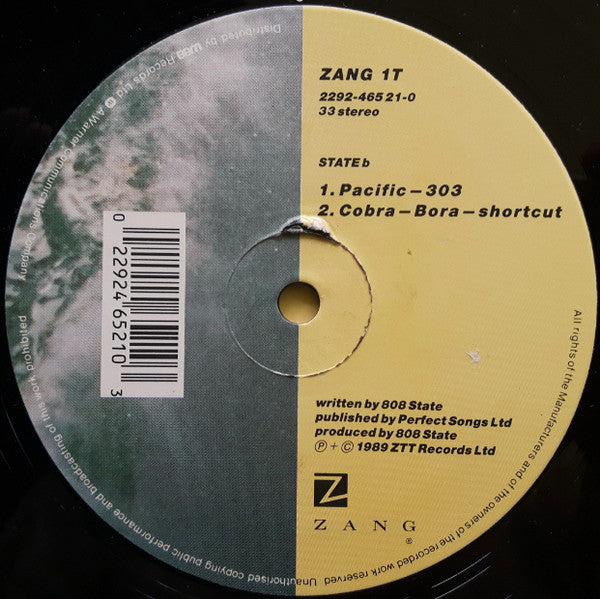 808 State : Pacific (12", Single, Adr)