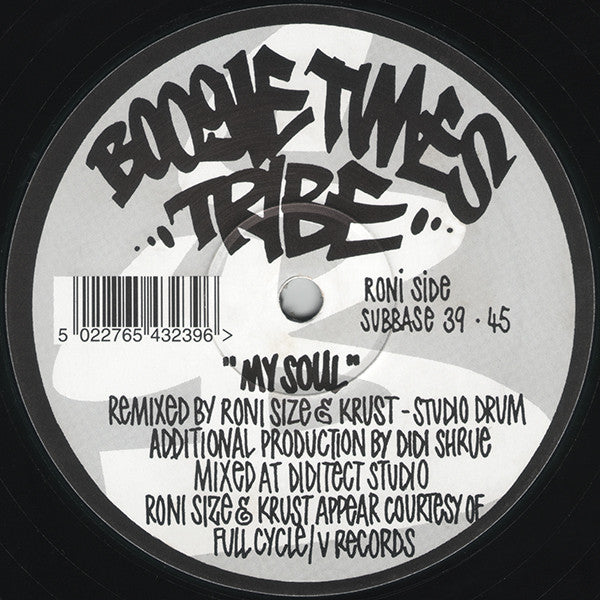 Boogie Times Tribe : My Soul (12")