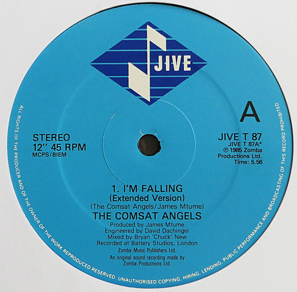 The Comsat Angels : I'm Falling (12", Single)