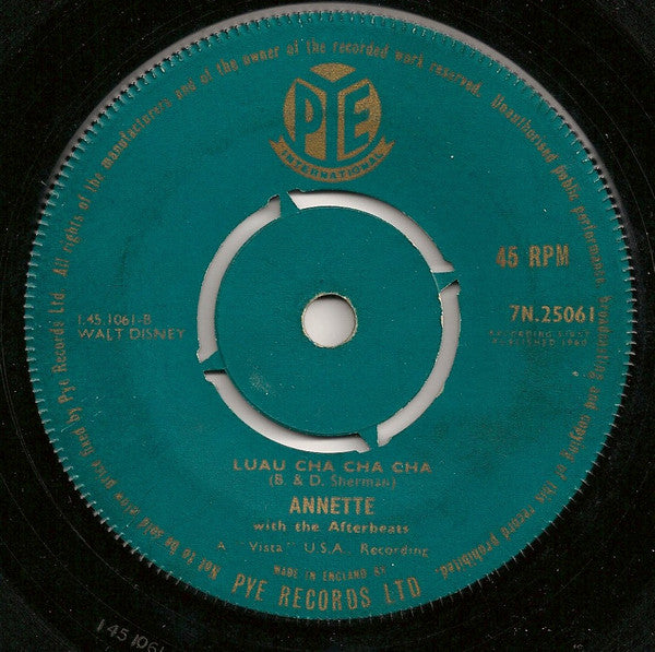 Annette (7) : Pineapple Princess (7", Single, Mono)