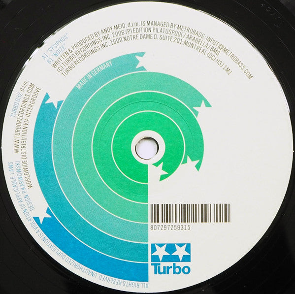 D.I.M. (2) : Sysiphos (12")