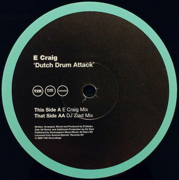 E-Craig : Dutch Drum Attack (12")