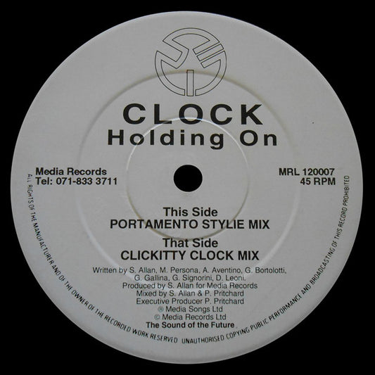 Clock : Holding On (12")