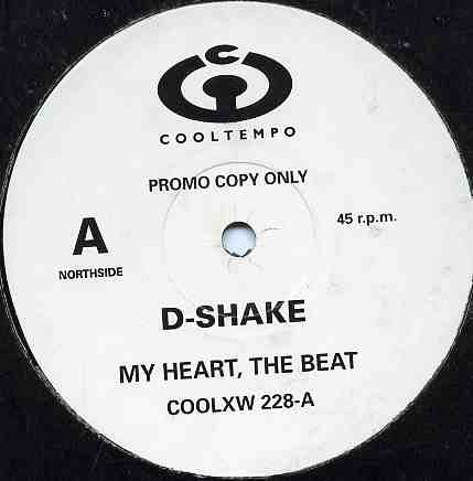 D-Shake : My Heart, The Beat / Dance The Night Away (12", Promo)