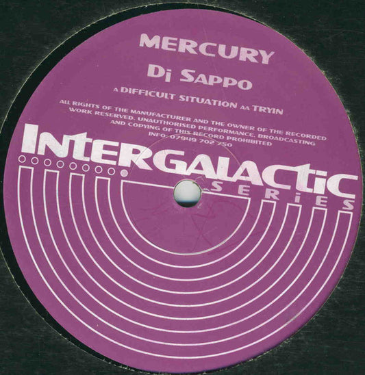 DJ Sappo : Mercury (12")