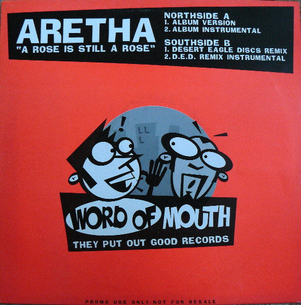 Aretha Franklin : A Rose Is Still A Rose (12", Promo)