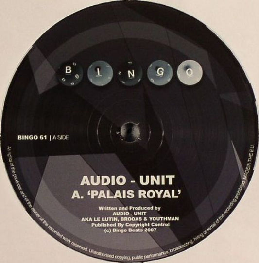Audio Unit (2) : Palais Royal / Ascension (12")